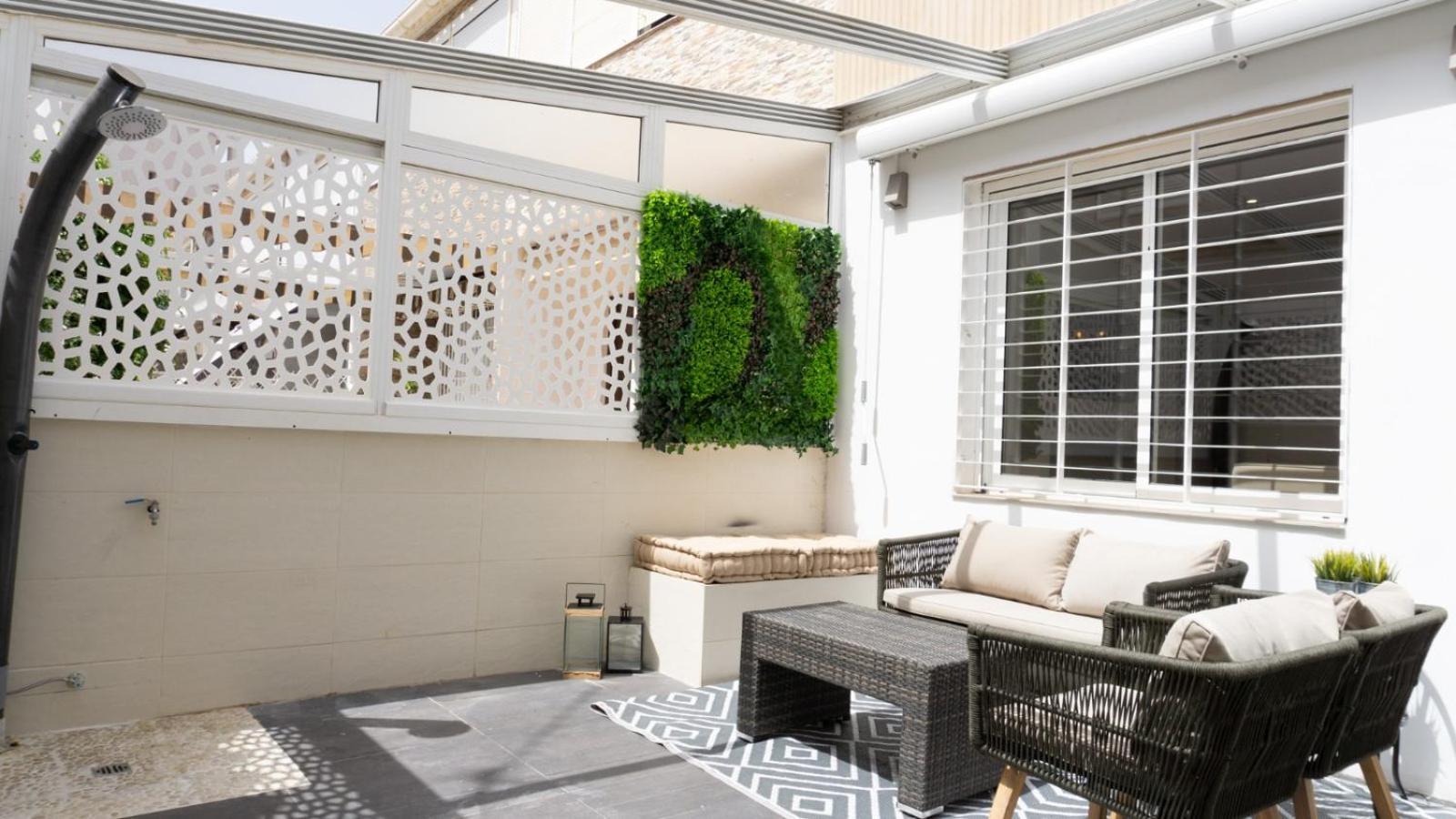 Ferienwohnung Acogedora Casa Junto Al Mar ,Cerca Del Centro Urbano Málaga Exterior foto